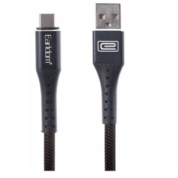 کابل تبدیل USB به Type-C ارلدام مدل EC-058 C طول 1 متر کابل تبدیل USB به Type-C ارلدام مدل EC-058 C طول 1 متر